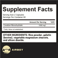 Clean-Label Creatine Monohydrate Capsules for Men &amp; Women, Strength &amp; Muscle Growth Support, Non-GMO, Gluten-Free, 30-120 Count