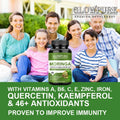 Pure Moringa Capsules - Energy, Skin, Immune & Gut Health Superfood, Rich in Antioxidants, Essential Vitamins & Amino Acids