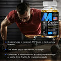 Buy 2 Get 2 Free! Vegan Creatine Monohydrate 3000mg Capsules for Lean Muscle, Performance &amp; Fat Loss Support, 60-120pcs