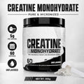 Creatine Monohydrate Powder, Unflavored, 5g Per Serving for Strength &amp; Muscle Recovery, 60 Servings, 300g-1500g