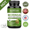 Pure Moringa Capsules - Energy, Skin, Immune & Gut Health Superfood, Rich in Antioxidants, Essential Vitamins & Amino Acids