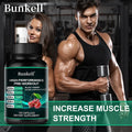 Bunkell Pre-Workout Supplement with Creatine HCl, Citrulline Malate &amp; Beta-Alanine for Pump, Endurance &amp; Muscle Growth, 30-120 Count