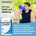 Electrolyte Salts Capsules with B6,B12, Magnesium, Potassium & Zinc, Fast Hydration, Reduces Muscle Cramps, Supports Recovery