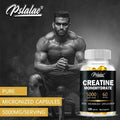 Creatine Monohydrate Capsules for Strength, Endurance &amp; Muscle Building, All-Around Athletic Performance Support, 30-120 Count