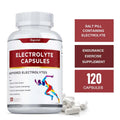 Electrolyte Capsules - Supports Electrolyte Balance, Relieves Stress, Supplements Sports Nutrition, Improves Endurance, Non-GMO