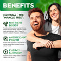 Moringa Capsules - Pure Moringa Powder, Energy, Skin, lmmune & Gut Health Superfood Supplement, Rich in Antioxidants 60 Capsules