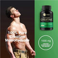 Clean-Label Creatine Monohydrate Capsules for Men &amp; Women, Strength &amp; Muscle Growth Support, Non-GMO, Gluten-Free, 30-120 Count