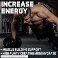 Creatine Monohydrate Capsules for Lean Muscle, Endurance &amp; Muscle Health, Non-GMO Support for Active Adults, 30-120 Count
