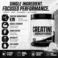 Micronized Creatine Monohydrate Powder, Unflavored, 5g Per Serving Sports Nutrition Supplement for Workout Performance, 300g