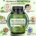Pure Moringa Capsules - Energy, Skin, Immune & Gut Health Superfood, Rich in Antioxidants, Essential Vitamins & Amino Acids