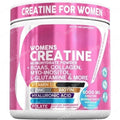 Creatine Monohydrate Powder for Women with BCAA &amp; Amino Acids, Daily Health &amp; Fitness Supplement, 1-3 Bottles