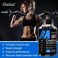 Daitea Creatine Monohydrate 3000mg for Strength &amp; Muscle Growth, Keto-Friendly Adult Supplement, No Added Sugar, 30-120 Count