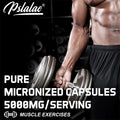 Creatine Monohydrate 5000mg Pre-Workout Capsules for Muscle Growth, Energy &amp; Performance, 30-120 Capsules