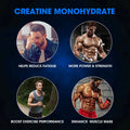 Lukaree Creatine Monohydrate for Muscle Growth, Endurance &amp; Energy Support, Boost Athletic Performance, 150g-250g