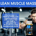 Buy 2 Get 2 Free! Vegan Creatine Monohydrate 3000mg Capsules for Lean Muscle, Performance &amp; Fat Loss Support, 60-120pcs