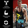 Electrolyte Creatine Supplement for Endurance Athletes, Strength &amp; Exercise Recovery, Cramp-Fighting Hydration, 30-120 Count
