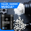 Creatine Monohydrate with Whey Protein for Muscle Growth, Workout Recovery &amp; Energy, All-in-One Post-Workout Supplement, 150g-250g