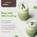 Matcha Collagen Powder 90g with Marine Collagen Green Tea Blend Daily Beauty Wellness Drink Mix for Hair Skin Nails Support