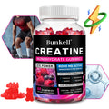 High-Potency Creatine Monohydrate Gummies 8000mg, Pre &amp; Post-Workout Muscle Building &amp; Energy Support, 60 Count