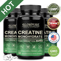 Creatine Monohydrate Capsules for Muscle Endurance, Strength &amp; Performance Support, Ideal for CrossFit &amp; Circuit Training, 30pcs-10 Bottle Bundles