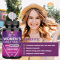 Multivitamin for Women: Supports Joints, Skin, Nails with Magnesium, Biotin, Calcium, Zinc, Selenium