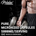Creatine Monohydrate Capsules for Lean Muscle, Endurance &amp; Muscle Health, Non-GMO Support for Active Adults, 30-120 Count