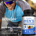 Multivitamin for Men - Daily Multivitamin for Energy, Focus & Brain, Men's Health Complex, Non-GMO120 , 120 Vegetarian Capsules