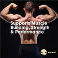 Clean-Label Creatine Monohydrate Capsules for Men &amp; Women, Strength &amp; Muscle Growth Support, Non-GMO, Gluten-Free, 30-120 Count