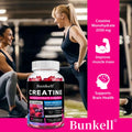 High-Potency Creatine Monohydrate Gummies 8000mg, Pre &amp; Post-Workout Muscle Building &amp; Energy Support, 60 Count