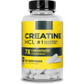 Creatine HCl Capsules for Muscle, Cognitive &amp; Cellular Energy Support, No Bloating or Cramps, 90-270 Capsules