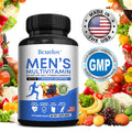 Multivitamin for Men - Daily Multivitamin for Energy, Focus & Brain, Men's Health Complex, Non-GMO120 , 120 Vegetarian Capsules