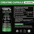 Mass Gainer Creatine Monohydrate Capsules for Bulking Athletes, Muscle Growth &amp; Strength Support, Workout Recovery, 1-4 Box Bundles