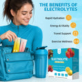 BBEEAAUU Four Flavors Mineral Electrolyte Supplement Quickly Replenishes Water,Replenishes Energy and Restores Physical Strength