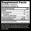 Creatine Monohydrate Gummies for Post-Workout Recovery, Energy &amp; Muscle Growth Support, Easy Daily Supplement, 30-100 Count