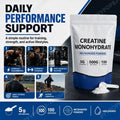 Micronized Creatine Monohydrate Powder, Unflavored, Third-Party Tested, Non-GMO &amp; Gluten-Free, 5g Per Serving, 500g