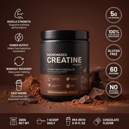 Chocolate creatine hero - benefits and specs