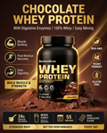 Chocolate Whey Protein - hero and specs