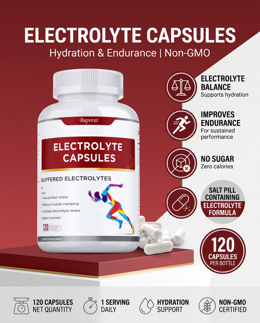 Electrolyte Capsules - hero and specs