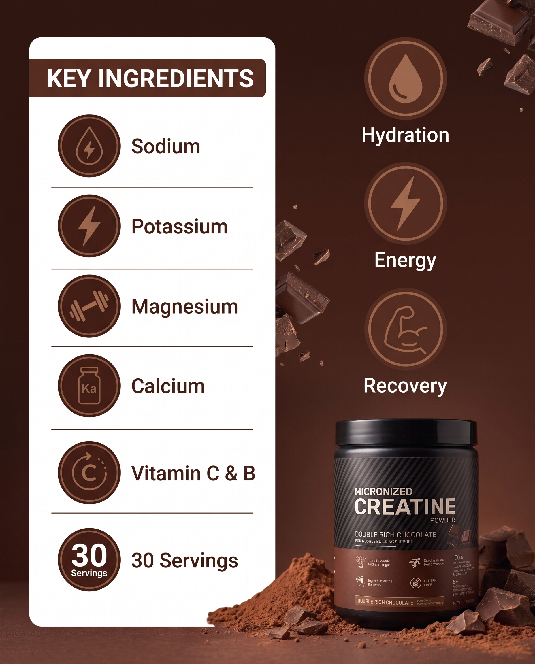 Key ingredients and use cases